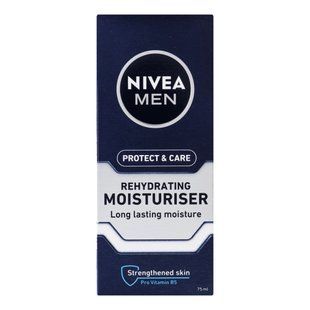 Крем д/обличчя Nivea 75 мл д/чол. Захист та догляд зволожуючий 1586529 фото
