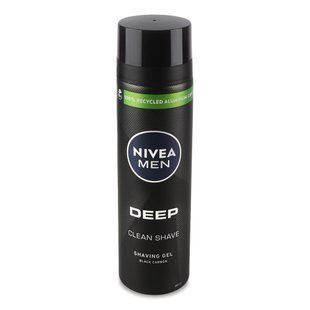 Гель д/гоління Nivea 200 мл Ultra чорний 1378889 фото