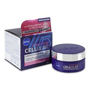 Крем Nivea 50 мл Cellular hyaluron ніч. 82386 1369381 фото