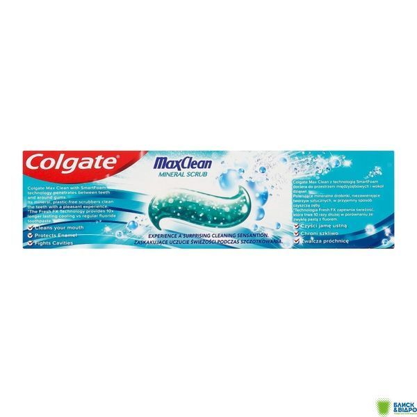Зуб. паста Colgate 75 мл Max Clean Mineral Scrub 1572167 фото