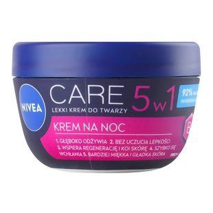 Крем д/обличчя Nivea 100 мл care ніч. 1428701 фото