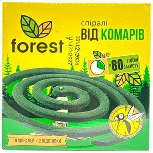 Спіралі від комарів Forest 10 шт. 1711075 фото