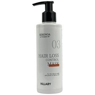 Маска д/волосся Hillary 200 мл п/випадіння Serenoa and РР Hair Loss Control 1683209 фото