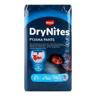 Трусики нічн. Huggies DryNites д/хлоп. 10 шт. 4-7 років 1230506 фото