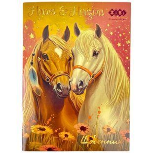 Щоденник шкільний ZiBi Smart Line Horses А5 40 арк. УФ-лак 1482855 фото