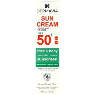 Сонцезах.крем DERMAVIA SPF50+ д/пробл.шкір 100мл И035(Тур) 1713752 фото