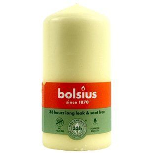 Свіча Bolsius 120/58 біла 33 год. арт. 103614397005 1692063 фото
