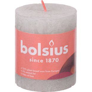 Свіча Bolsius 80/68 рустік Туманний зелений, арт. 103668780369 1517046 фото