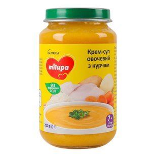 Суп Milupa 200 г Овочевий з курчам 1500044 фото
