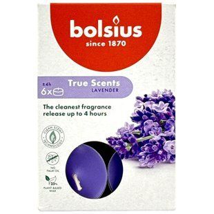 Свічки-таблетки Bolsius 4 год. 6 шт. True Scents Лаванда, арт. 101926941577 1450193 фото