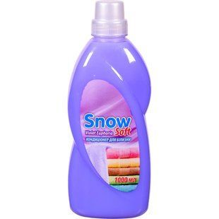 Кондиціонер для білизни Snow Soft 1 л Violet Euphoria 1145586 фото