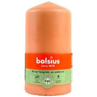 Свіча Bolsius 130/68 рожева 43 год. арт. 103615300304 1692070 фото