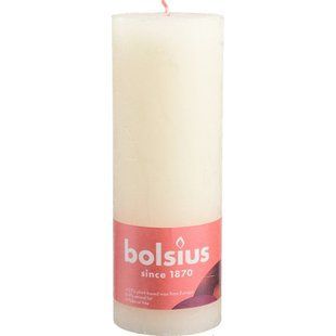 Свіча Bolsius 190/68 рустік М'яка перлина, 85 год., арт. 103668850305 1517066 фото