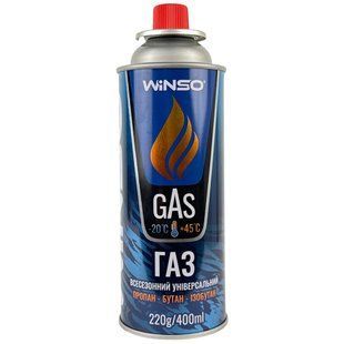 Газовий картридж Winso універс. всесезонний 220г 820300 1699806 фото