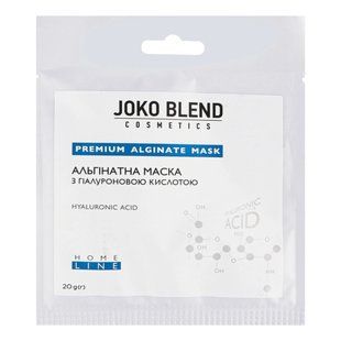 Маска д/обличчя Joko Blend 20 г Альгінатна з гіалурон. кисл. 1540096 фото