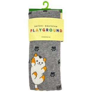 Колготки дит. Playground 0200 Kitten2 сірий, р. 098 1557067 фото