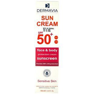 Сонцезах.крем DERMAVIA SPF50+ д/чутл.шкіри 100мл И059(Тур) 1713753 фото