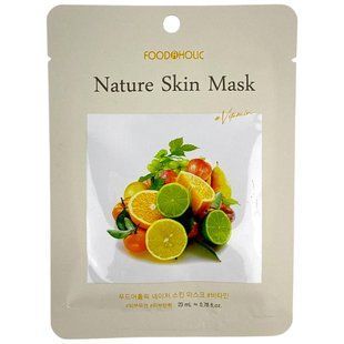 Маска Foodaholic Nature Skin Mask 23 мл тканинна з вітамінами 1642686 фото