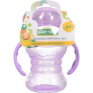 Поїльник-непроливайка Baby Team зі спаутом та ручками 5022 1175966 фото