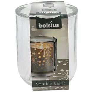Підсвічник Bolsius Sparkle light 87/71, арт. 103693550300 1450255 фото