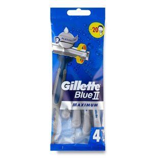 Станок д/гоління Gillette Блю II 4 шт. макс одноразовий 1004214 фото