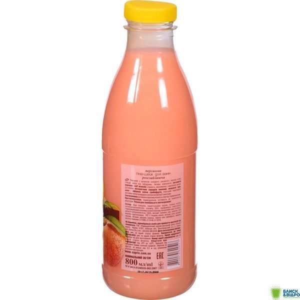 Піна д/ванн Смачні секрети 800 мл Peach Meringue 397084 фото
