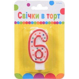 Свічка Party Favors 6 1012343 фото